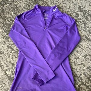 Purple Nike Quarter Zip